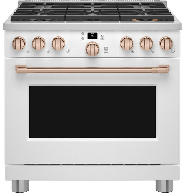 Café 36" Smart All-Gas Professional Range with 6 Burners (Natural Gas) CGY366P4TW2