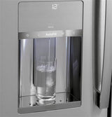 GE Profile 27.9 Cu. Ft. Smart Fingerprint Resistant 4-Door French-Door Refrigerator with Door In Door PVD28BYNFS