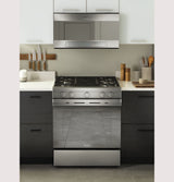 Haier 30" Smart Slide-In Gas Range with Convection QGSS740RNSS