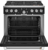 Café 36" Smart Dual-Fuel Commercial-Style Range with 6 Burners (Natural Gas) C2Y366P3TD1