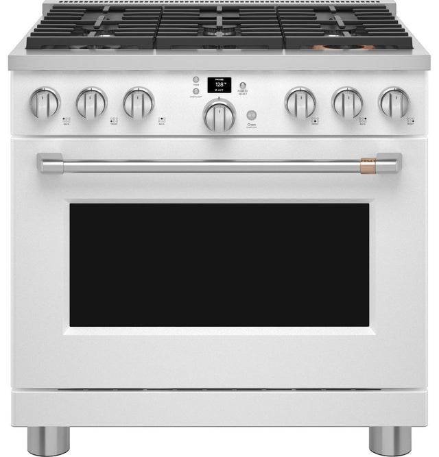 Café 36" Smart All-Gas Professional Range with 6 Burners (Natural Gas) CGY366P4TW2