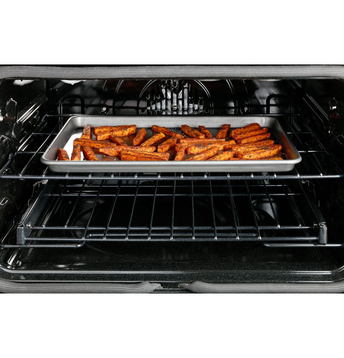 Café™ 30" Smart Slide-In, Front-Control, Induction and Convection Range with Warming Drawer CHS900P4MW2
