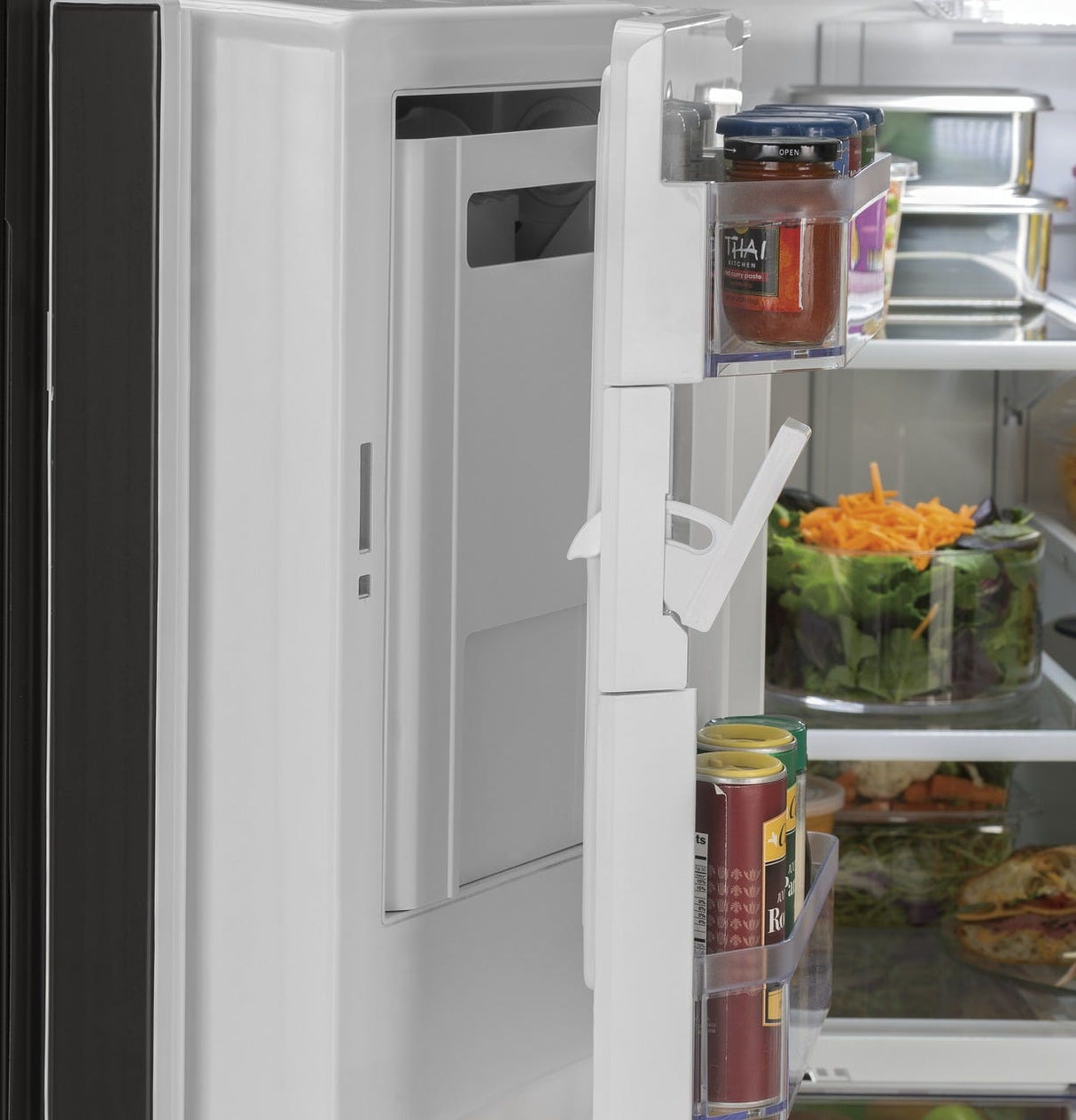 GE ENERGY STAR 25.6 Cu. Ft. French-Door Refrigerator GFE26JGMBB