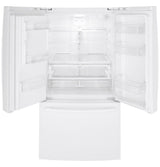 GE ENERGY STAR 25.6 Cu. Ft. French-Door Refrigerator GFE26JGMWW