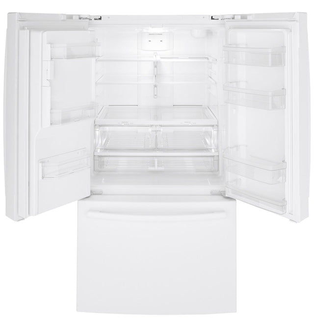 GE ENERGY STAR 25.6 Cu. Ft. French-Door Refrigerator GFE26JGMWW