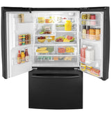 GE ENERGY STAR 25.6 Cu. Ft. French-Door Refrigerator GFE26JGMBB