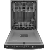GE Top Control With Plastic Interior Dishwasher With Sanitize Cycle & Dry Boost GDT630PYRFS