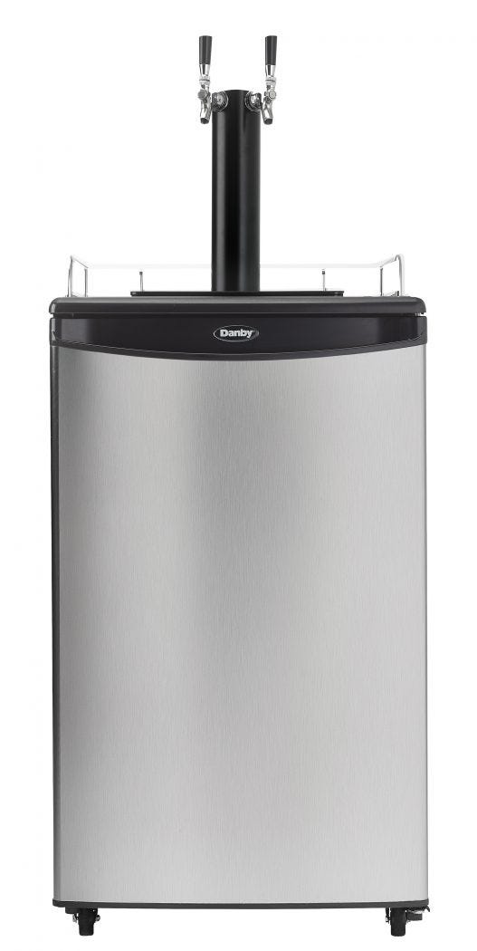 Danby 5.4 cu. ft. Dual-Tap Kegerator DKC054A1BSL2DB