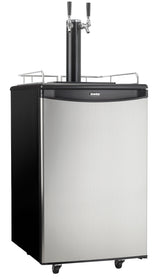 Danby 5.4 cu. ft. Dual-Tap Kegerator DKC054A1BSL2DB