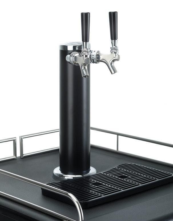 Danby 5.4 cu. ft. Dual-Tap Kegerator DKC054A1BSL2DB