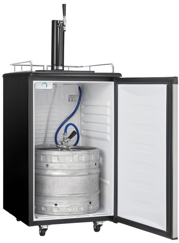 Danby 5.4 cu. ft. Kegerator DKC054A1BSLDB