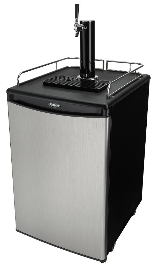 Danby 5.4 cu. ft. Kegerator DKC054A1BSLDB