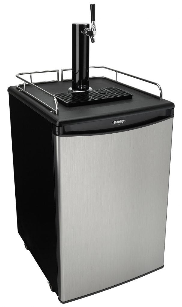 Danby 5.4 cu. ft. Kegerator DKC054A1BSLDB