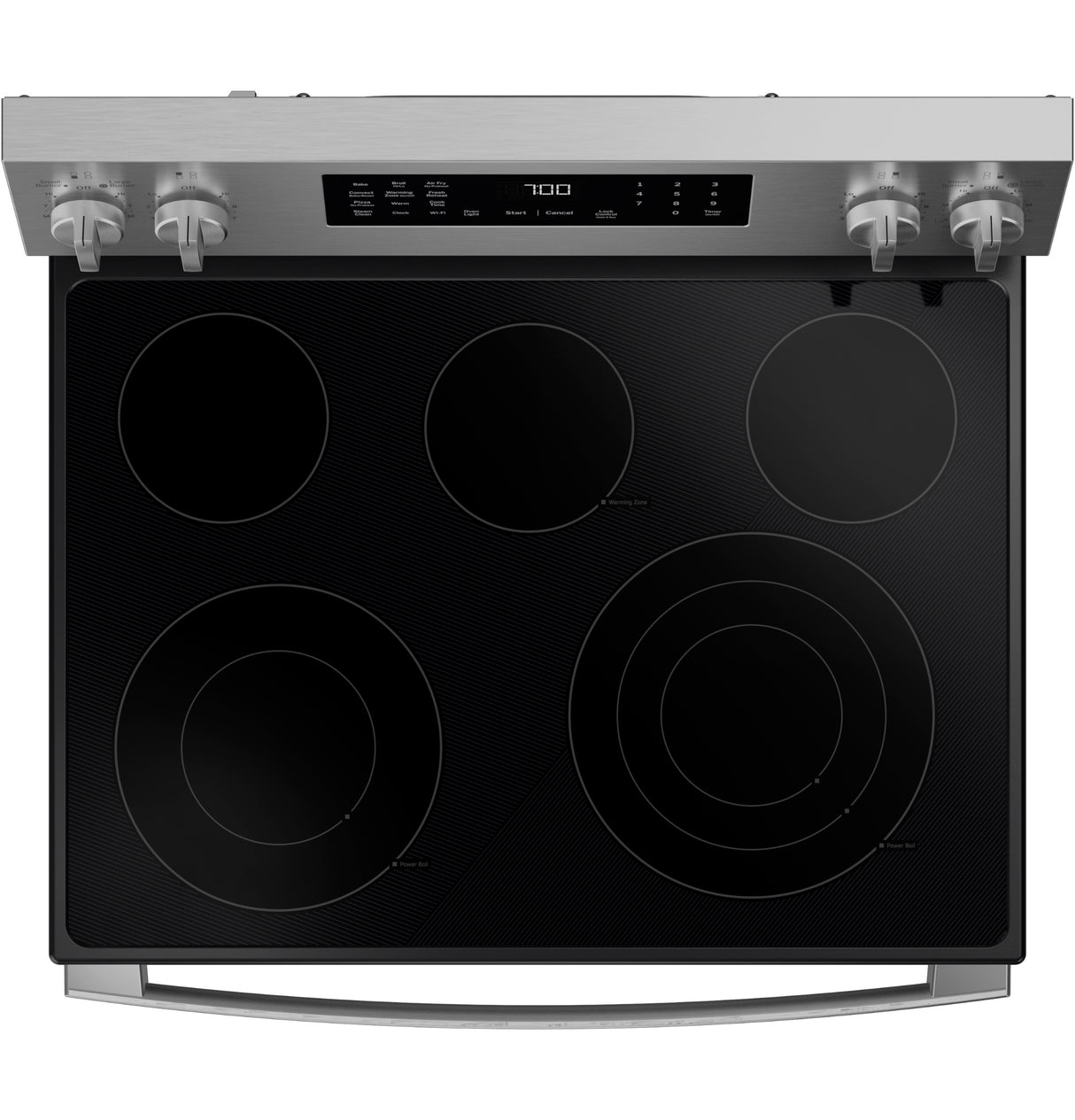GE Profile™ ENERGY STAR® 30” Smart Free-Standing Electric Convection Range with No Preheat Air Fry and EasyWash™ Oven Tray PRF700AYFS