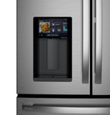GE Profile™ ENERGY STAR® 27.9 Cu. Ft. Smart 4-Door French-Door Refrigerator with Kitchen Assistant PVD28HYYFS