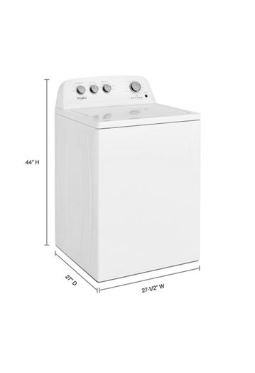 Whirlpool 3.9 cu. ft. Top Load Washer with Soaking Cycles, 12 Cycles WTW4850HW