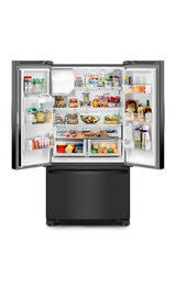 Whirlpool® 36-inch Wide French Door Bottom Mount Refrigerator WRFF3436RB