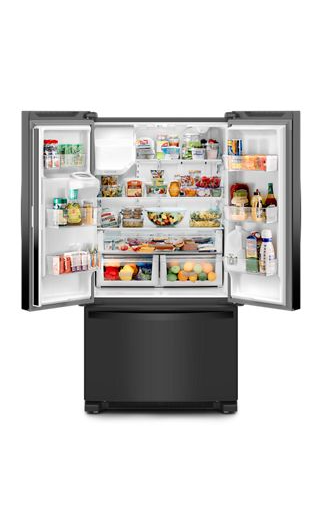 Whirlpool® 36-inch Wide French Door Bottom Mount Refrigerator WRFF3436RB