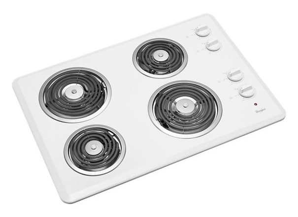 Whirlpool® 30" Electric Cooktop WCC31430AW