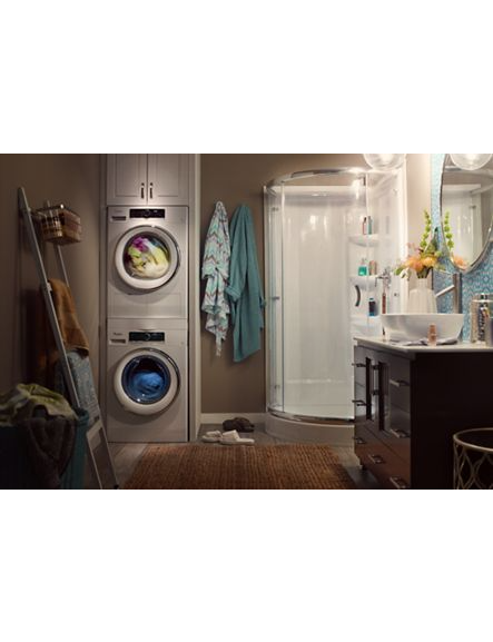 Whirlpool 2.3 cu. ft. 24" Compact Washer with Detergent Dosing Aid option WFW5090JW