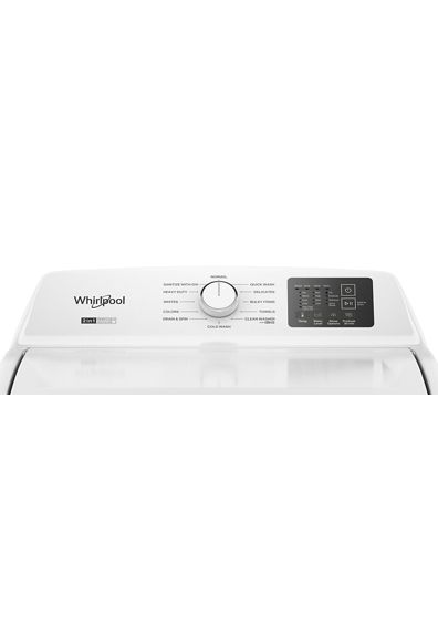 4.1 Cu. Ft. Whirlpool® Top Load Impeller Washer with Quick Wash WTW4107SW