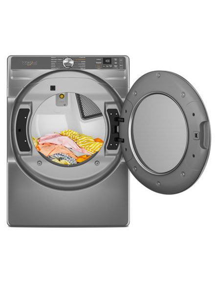 Whirlpool 7.4 cu. ft. Smart Front Load ENERGY STAR® Electric Dryer with Steam Capabilities WED6720RR