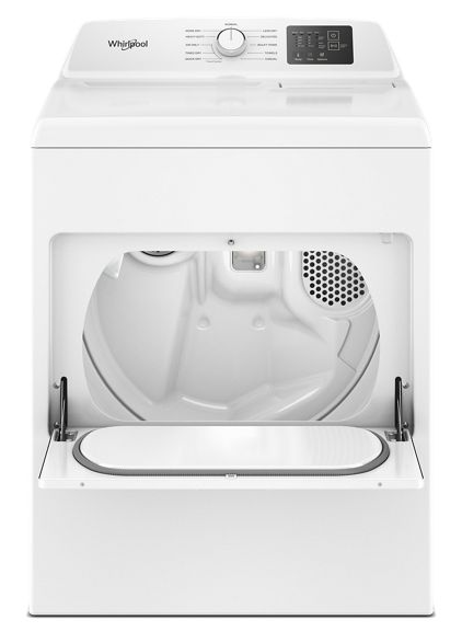 Whirlpool 7.0 cu. ft. Electric Dryer with AutoSensing - Vented Top Load Matching WED4107SW