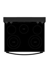 Whirlpool 30-inch Electric Range with Air Cooking Technology and Steam Clean WFES4530SB