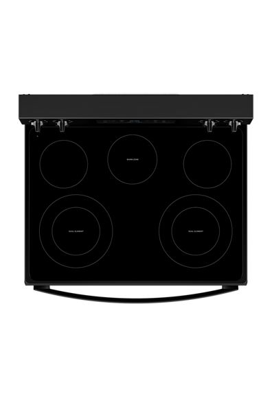 Whirlpool 30-inch Electric Range with Air Cooking Technology and Steam Clean WFES4530SB
