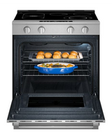 Maytag 30-Inch Wide Slide-In Electric Range with Grill Mode and No Preheat Air Fry - 5.3 Cu. Ft. MSES7030SZ