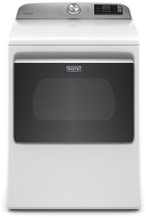 Maytag Smart Capable Top Load Electric Dryer with Extra Power Button - 7.4 cu. ft. MED6230RHW