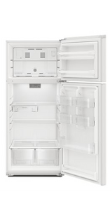 Whirlpool 28-inch Wide Top-Freezer Refrigerator - 16.3 Cu. Ft. WRTX5328PW