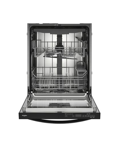 Whirlpool 44 dBA ADA Compliant Dishwasher Flush with Cabinets with 3rd Rack WDT550SAPB