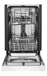 Whirlpool Small-Space Compact Dishwasher with Stainless Steel Tub WDPS5118PW