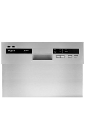 Whirlpool Small-Space Compact Dishwasher with Stainless Steel Tub WDPS5118PM