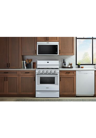 Maytag 30-Inch Wide Gas Range With No Preheat Air Fry and Air Baking - 5.0 cu. MFGS6030RW