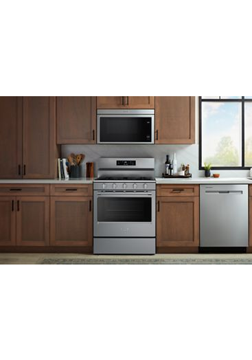 Maytag 30-Inch Wide Gas Range With No Preheat Air Fry and Air Baking - 5.0 cu. MFGS6030RZ