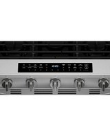 Whirlpool 30-inch Smart Slide In Gas Range with Air Cooking Technology, No Preheat Air Fry, WipeClean™ Coating, Steam/Self Clean and High Speed Preheat WSGS7530RZ