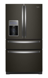 Whirlpool 36-inch Wide 4 Door Refrigerator with Prep & Store Bins - 26 Cu. Ft. WRMF7736PV