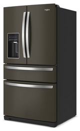 Whirlpool 36-inch Wide 4 Door Refrigerator with Prep & Store Bins - 26 Cu. Ft. WRMF7736PV