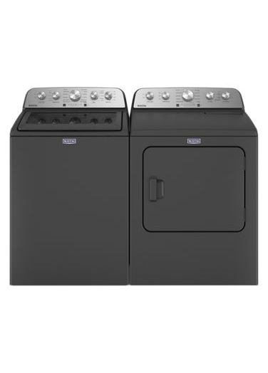 Maytag Top Load Electric Dryer with Steam-Enhanced Cycles - 7.0 cu. ft. MED5430PBK