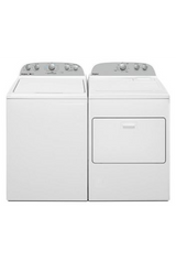 Whirlpool 3.8–3.9 Cu. Ft. Top Load Washer with Removable Agitator WTW4957PW