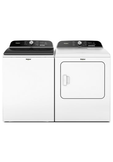 Whirlpool 5.3 Cu. Ft. Top Load Washer with Impeller WTW6150PW-White