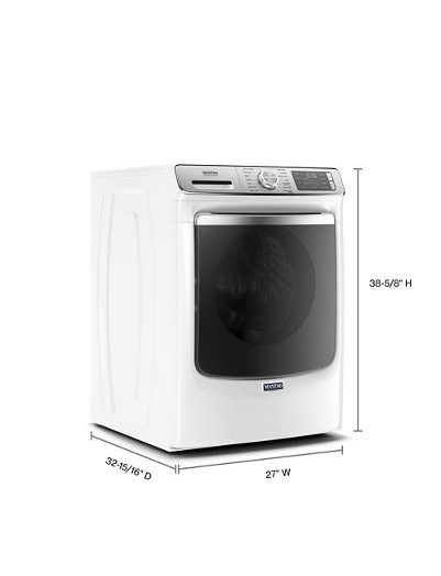 Maytag Smart Front Load Washer with Extra Power and 24-Hr Fresh Hold option - 5.0 cu. ft. MHW8630HW