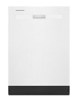 Whirlpool 55 dBA Quiet Dishwasher with Boost Cycle and Pocket Handle WDP540HAMW-White