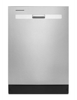 Whirlpool 55 dBA Quiet Dishwasher with Boost Cycle and Pocket Handle WDP540HAMZ -Fingerprint Resistant Stainless Steel