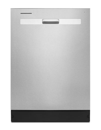 Whirlpool 55 dBA Quiet Dishwasher with Boost Cycle and Pocket Handle WDP540HAMZ -Fingerprint Resistant Stainless Steel