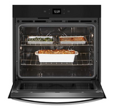 Whirlpool 5.0 Cu. Ft. Single Wall Oven with Air Fry When Connected WOES5030LZ-Fingerprint Resistant Stainless Steel