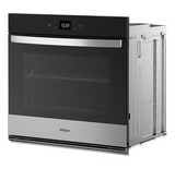 Whirlpool 5.0 Cu. Ft. Single Wall Oven with Air Fry When Connected WOES5030LZ-Fingerprint Resistant Stainless Steel