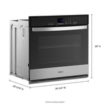 Whirlpool 4.3 Cu. Ft. Single Self-Cleaning Wall Oven WOES3027LS